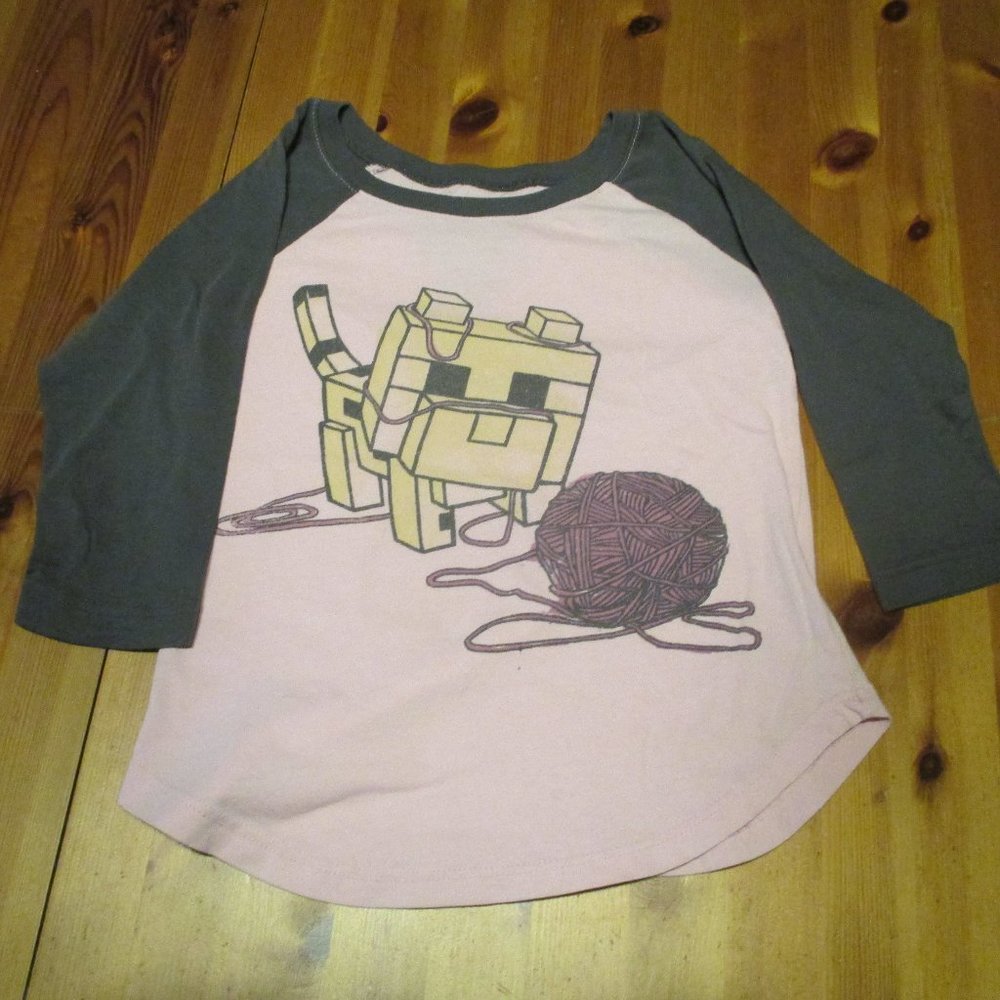 Minecraft Girls Top size Medium 7/8